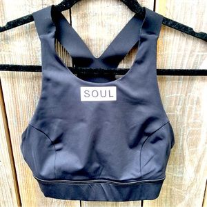 Lululemon Soul cycle Skull & Crossbones Sports Bra